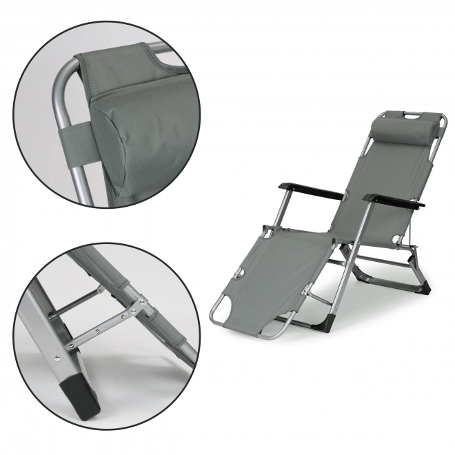 Opvouwbare strandstoel 2-in-1