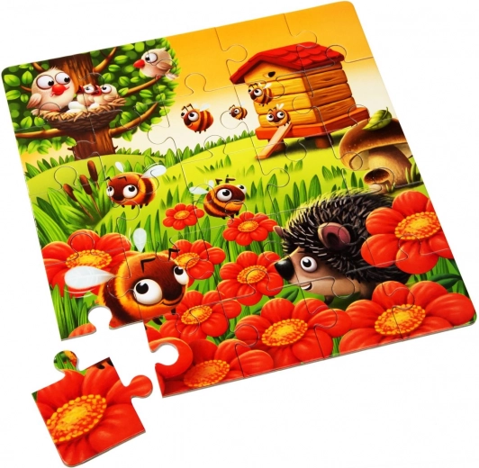 Kleurrijke diermotieven waar kinderen van houden