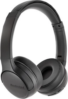 Draadloze koptelefoon Audictus Champion met microfoon, zwart