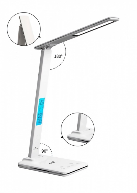 LED tafellamp met draadloos opladen
