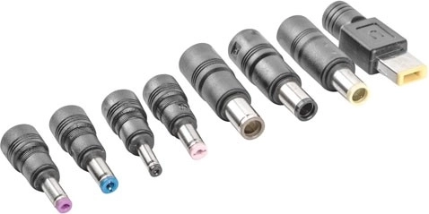 Brede compatibiliteit met 8 verwisselbare connectoren