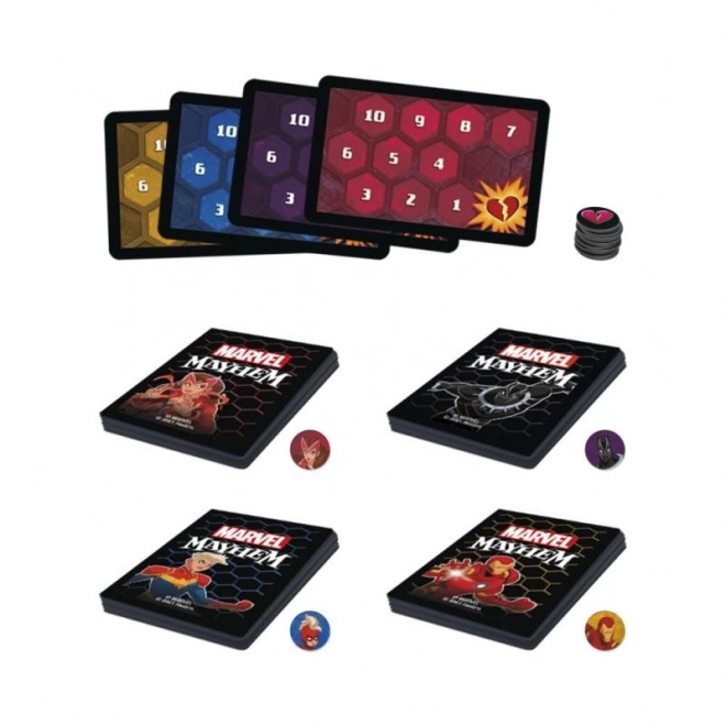 Marvel Mayhem kaartspel