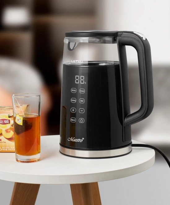 Elektrische waterkoker met temperatuurregeling 1,7 l 2200 W