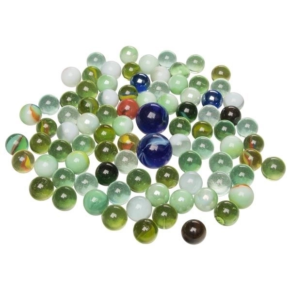 Glazen knikkers - Set van 88 stuks