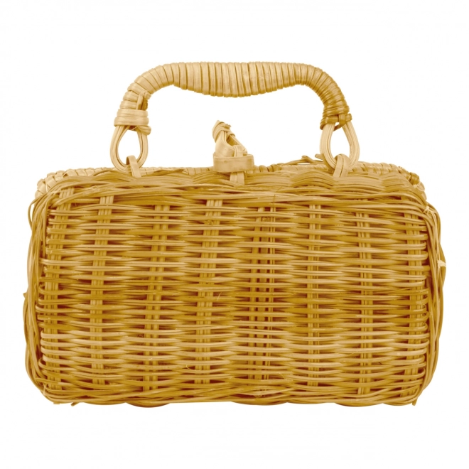 Small Foot Picknickmand met kleurrijk keramisch servies