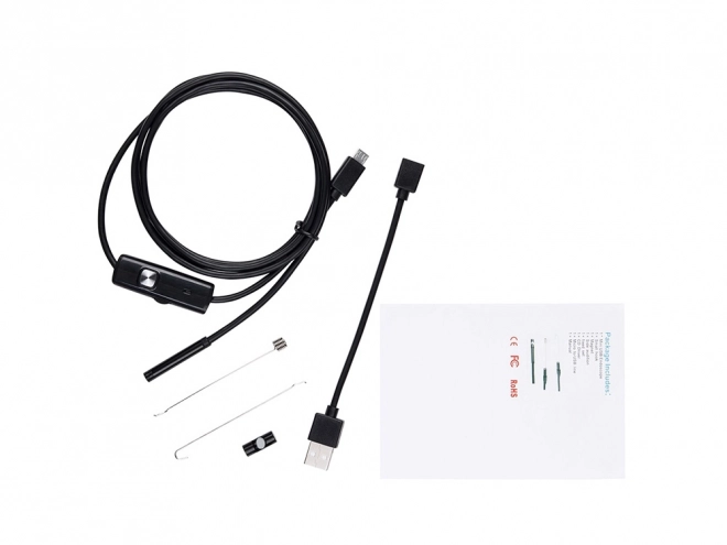 Endoscopische inspectiecamera android pc usb 5m led