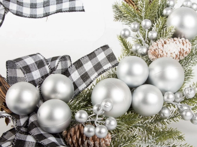 Kerstdecoratieve krans voor deur en muur