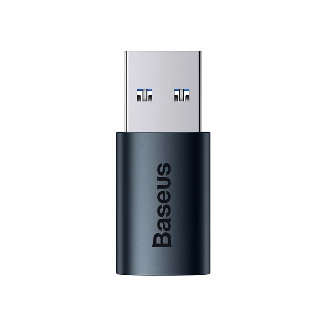 Adapter Baseus USB-A naar USB-C – Blauw
