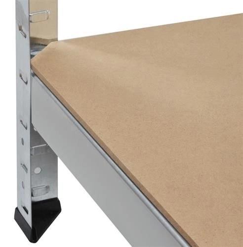 Metalen stellingkast met 4 planken 150x75x30 cm