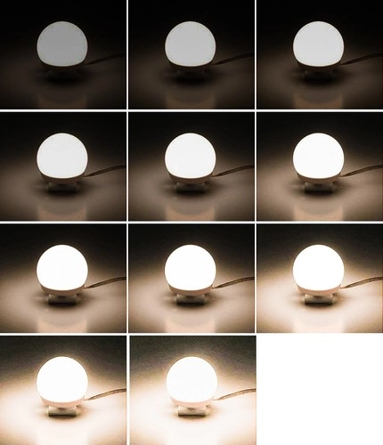LED-lampen voor spiegel/toaletttafel - 10 stuks.