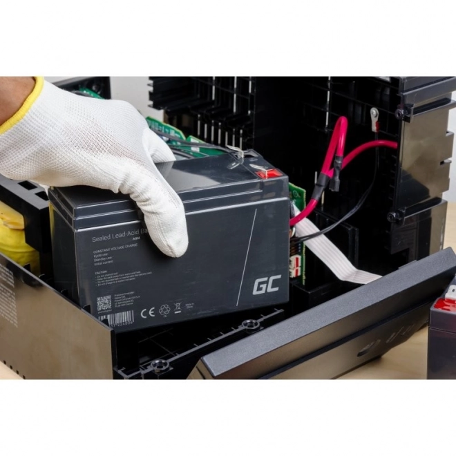 Onderhoudsvrije batterij AGM VRLA 4V 4Ah Green Cell