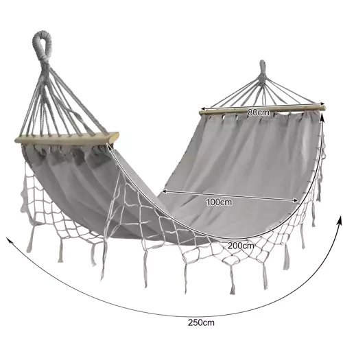 Tuin hangmat 200x100cm Gardlov 21079