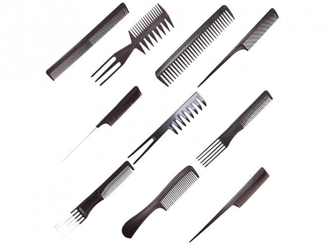 Set kapperskammen met etui