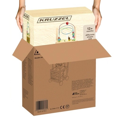 Houten kinderwagen - 6 in 1