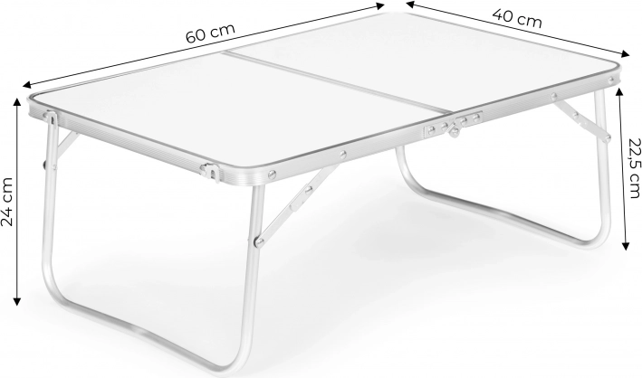 Compacte afmetingen voor camping en picknick