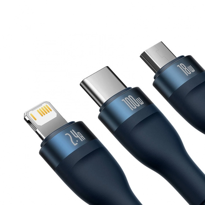 Oplaadkabel Baseus 3in1 met snel opladen