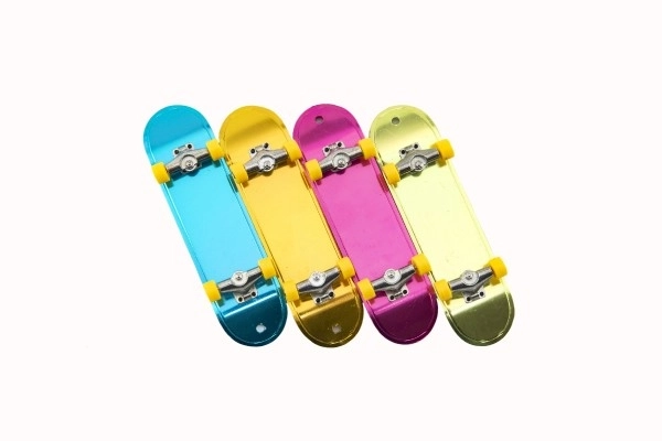 Schroefbare vinger skateboard met accessoires - 9 cm