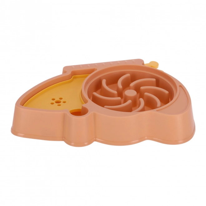 Schaal met automatische waterdispenser voor honden en katten 2 in 1 - roze