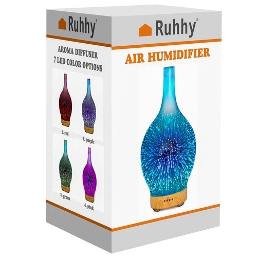 Aroma diffuser - luchtbevochtiger 100ml Ruhhy 22356