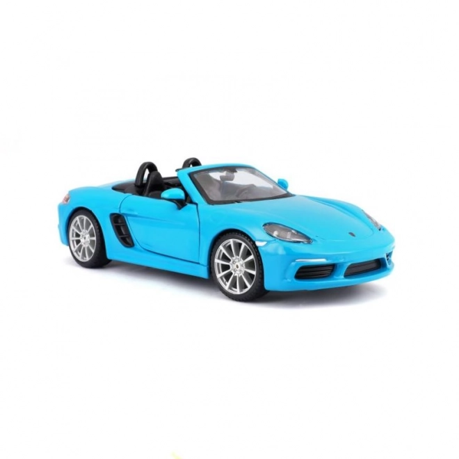 Bburago 1:24 Porsche 718 Boxster Blauw