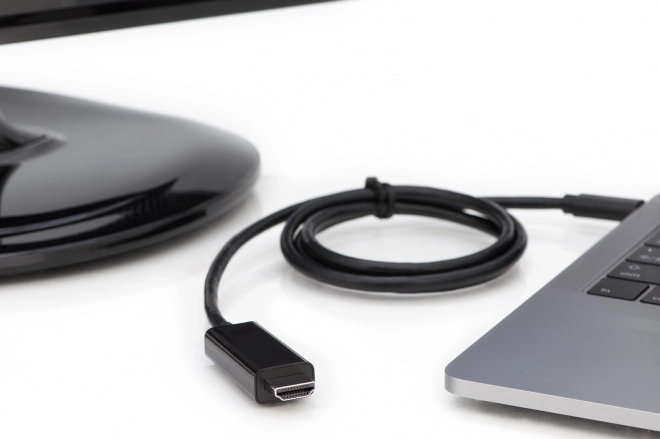 USB Type-C naar HDMI-kabel voor videotransmissie 4K/60Hz 5m zwart