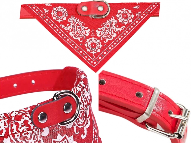 Stijlvolle halsband voor honden en katten met sjaal