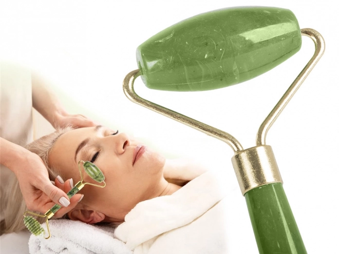 Jade massage roller