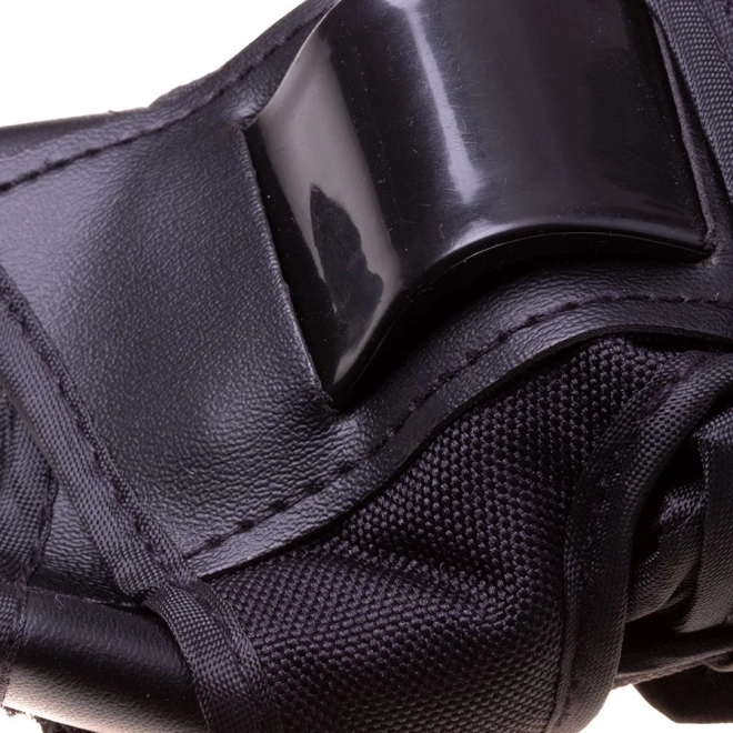 Helm + bescherming voor het rijden op rolschaatsen, skateboard, fiets - blauw en zwart, maat M