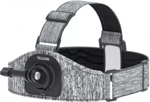 Hoofdband TELESIN met twee houders voor sportcamera