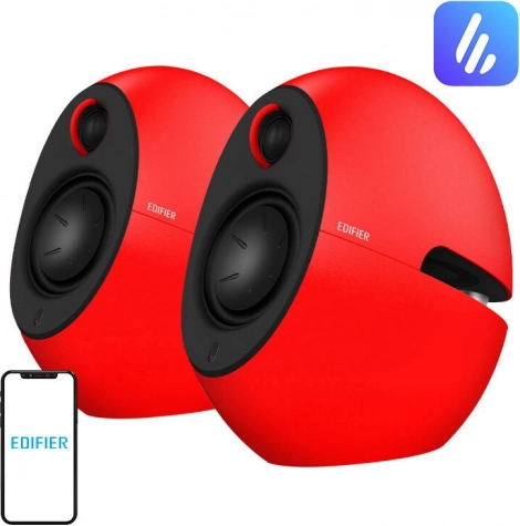 Edifier e25HD luidsprekers rood