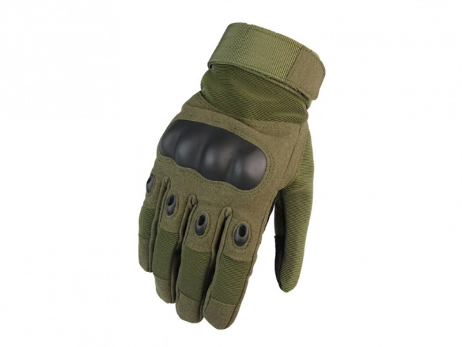 Tactische militaire handschoenen met knokkelbescherming groen XL