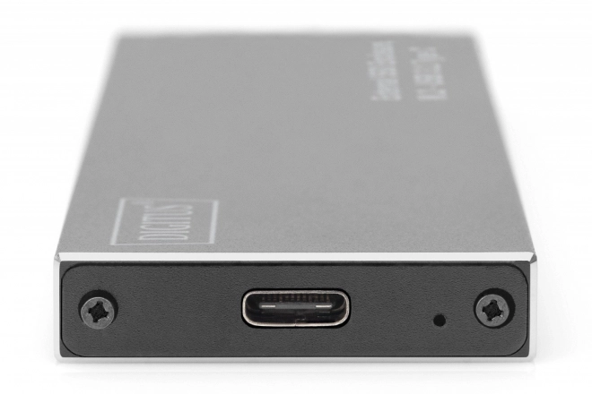 Externe USB Type C behuizing voor M.2 SSD SATA III, aluminium