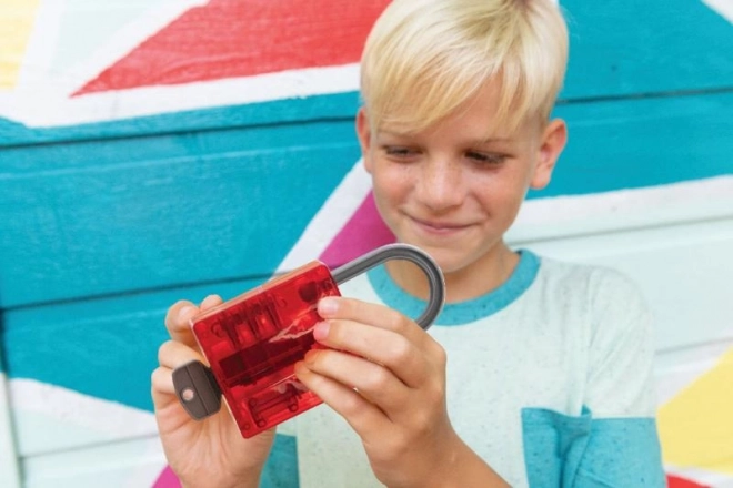 KidzLabs Grote Transparante Hangslot