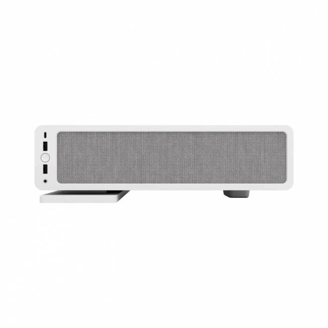 Witte pc-behuizing Ridge mITX PCIE 4.0