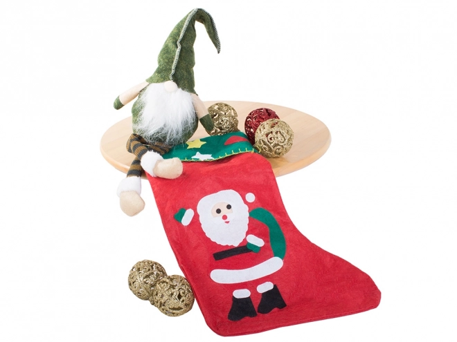 Kerstdecoratieve kous voor cadeaus