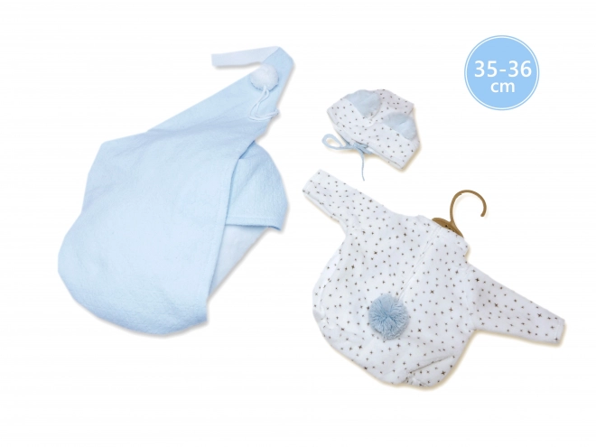 Llorens M635-65 kleding voor paspop NEW BORN maat 35-36 cm