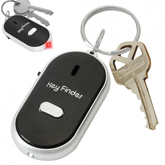 Sleutelfinder met fluiten en LED-licht