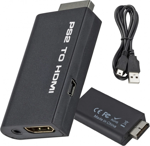 PS2-naar-HDMI-adapter audioconverter
