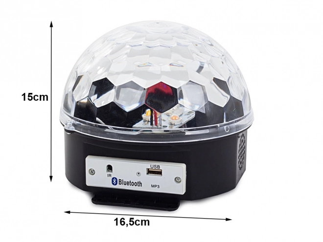Led disko bol usb mp3 projector met bluetooth en laser