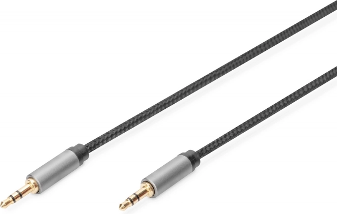 Audiokabel MiniJack 3,5 mm nylon 3 m