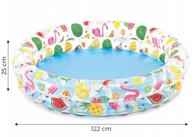Rond zwembad 122x25cm