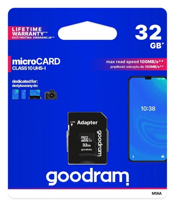 Geheugenkaart Goodram microSD 32GB (M1AA-0320R12)