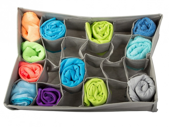 Textiele organizer voor ondergoed met 24 vakken