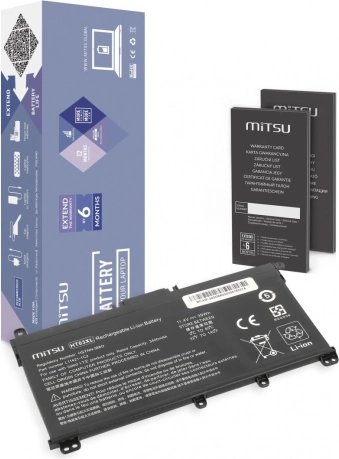 Batterij voor HP 240 250 G7 G8, 340 348 G5 G7 3400 mAh (39 Wh) 11,4 V