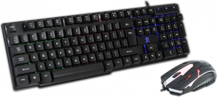 Bedrade gamingtoetsenbord en -muis REBELTEC OPPRESSOR