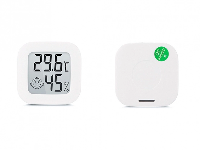 Digitale kamerthermometer en hygrometer
