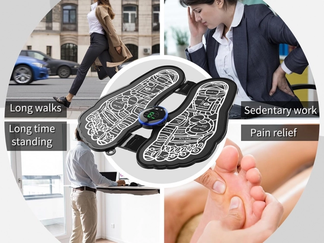 EMS Massagemat voor Voeten voor Stimulatie van de Bloedcirculatie