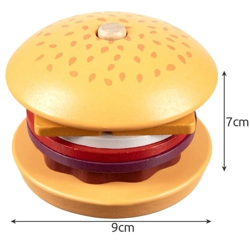 Kruzzel houten hamburger 22673