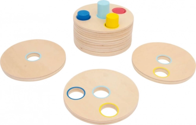 Small Foot Logisch Houten Stapelspel