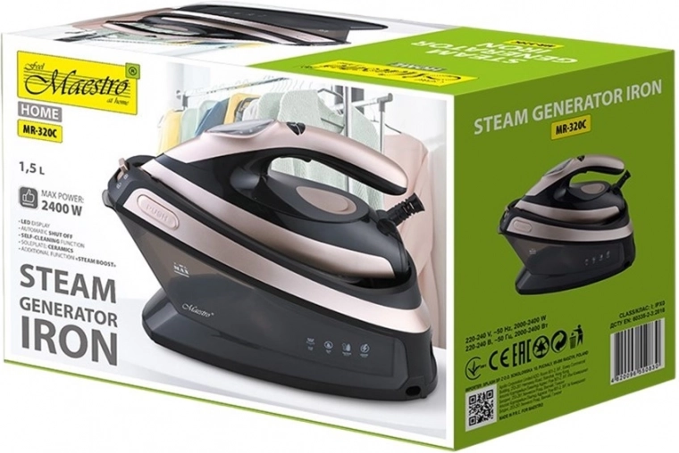 Krachtige stoom en snelle start